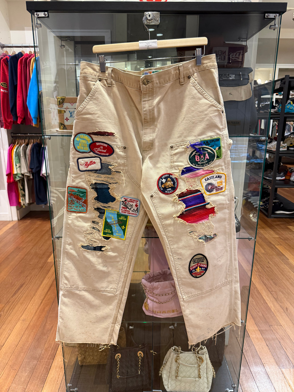 Better With Age Gentleman's Carharrt Patchwork Carpenter
Pants