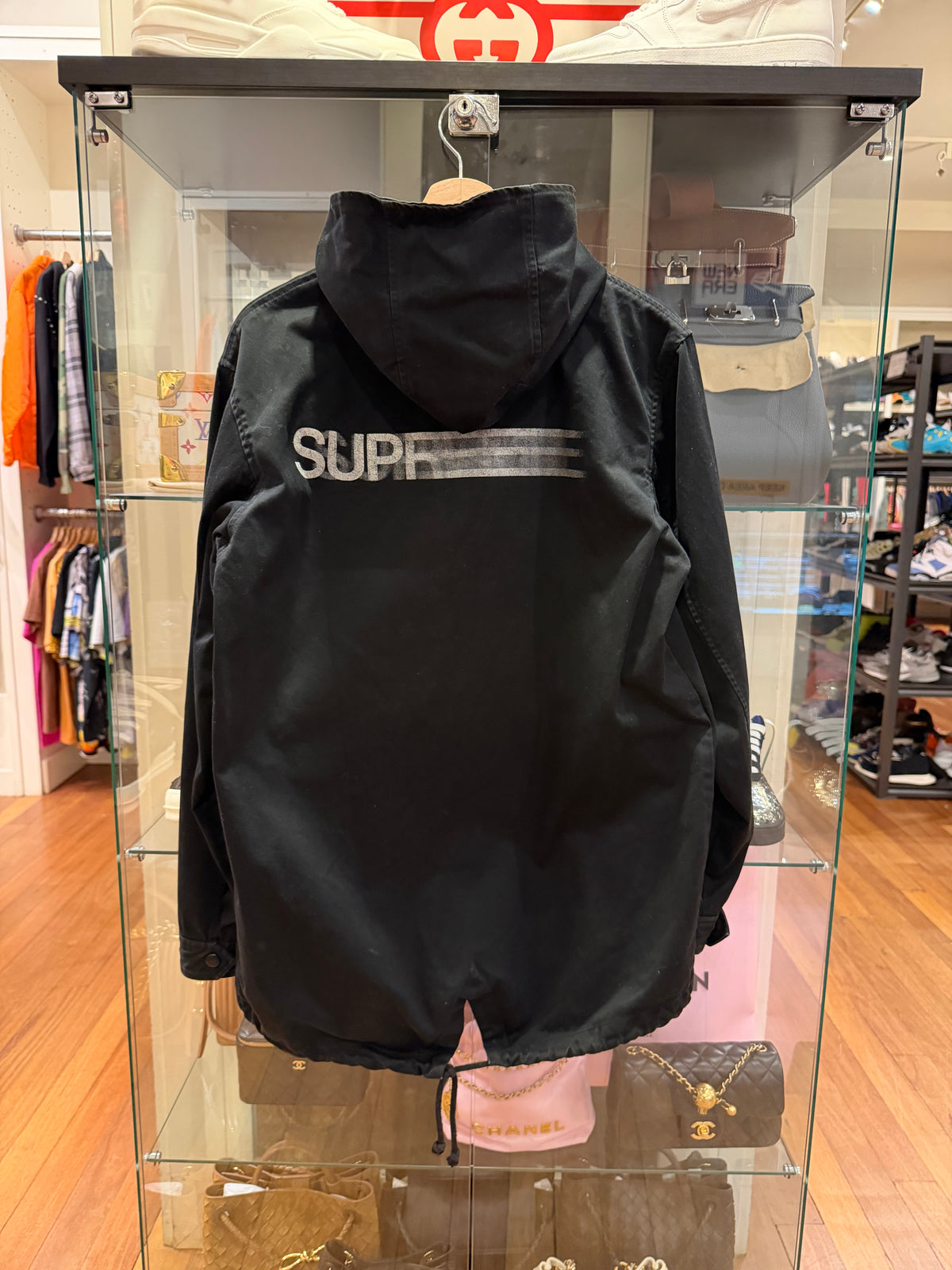 Supreme Motion Logo
Workwear Jacket - Black