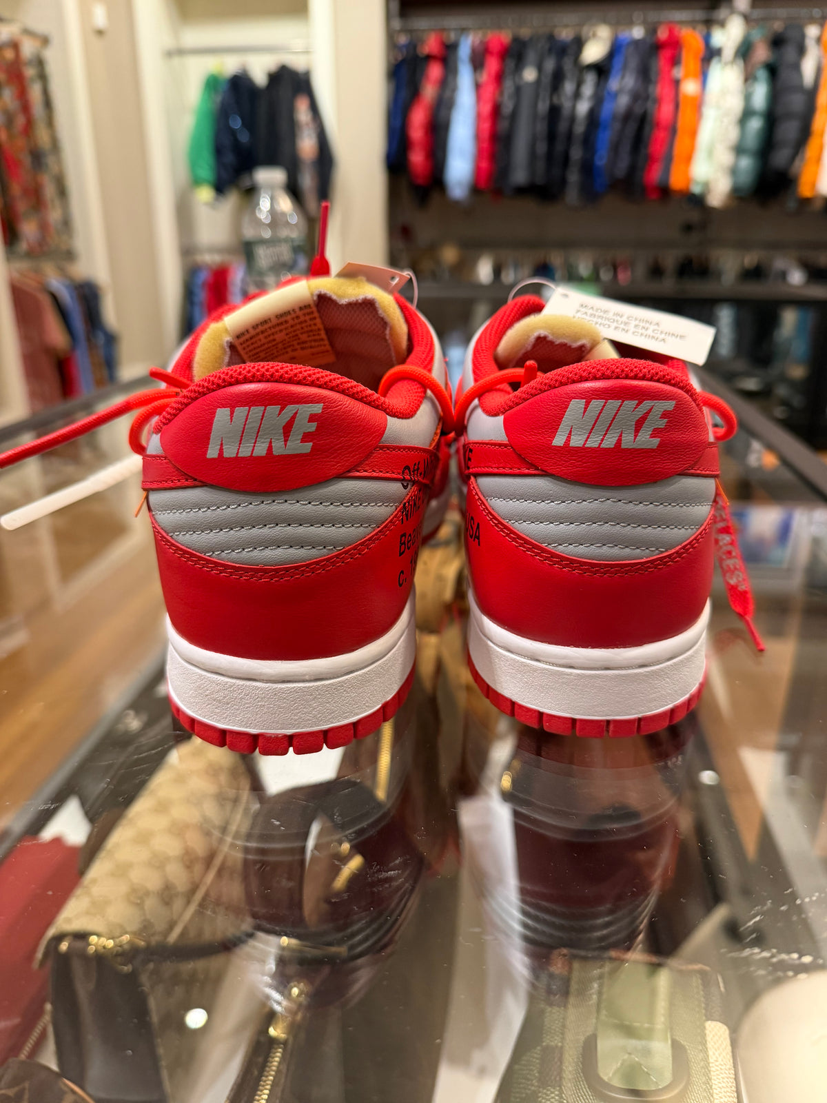 Nike Dunk Low 'Off-White
University Red'