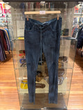 Polo Ralph Lauren Lace Up Flared Suede Pants