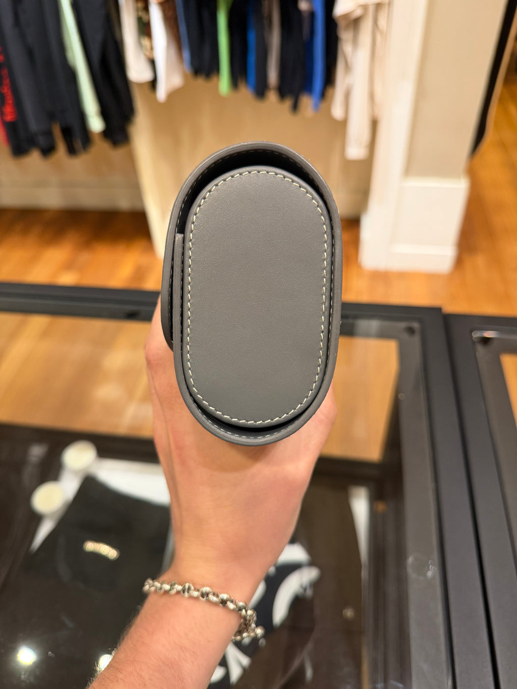 Goyard Montre De Voyage Grey Double Watch Case