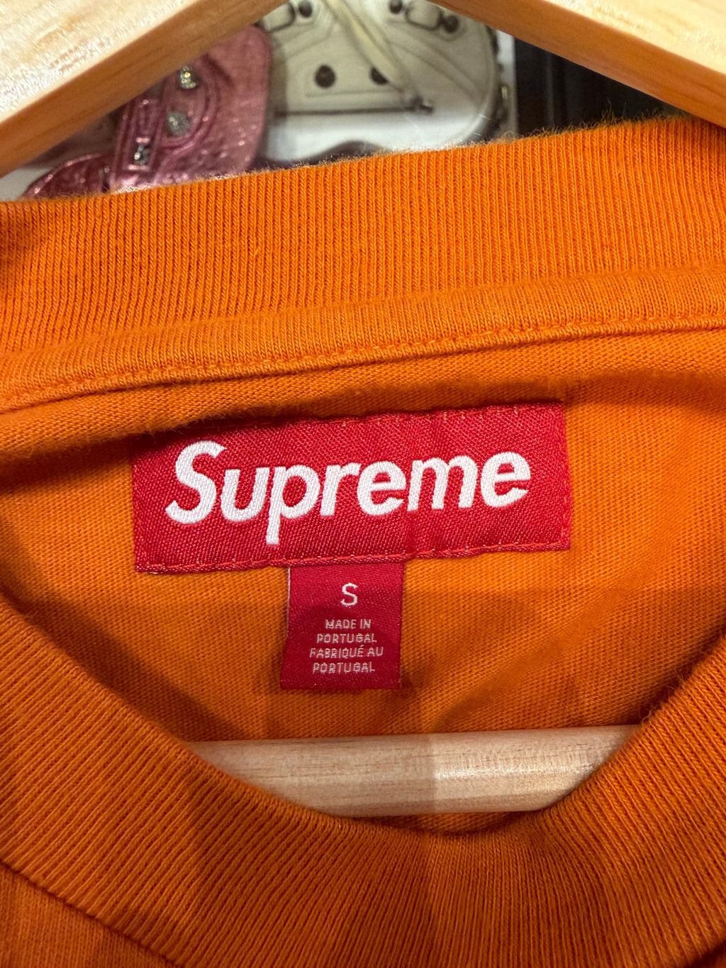 Supreme Racing Intarsia LS Shirt - Orange