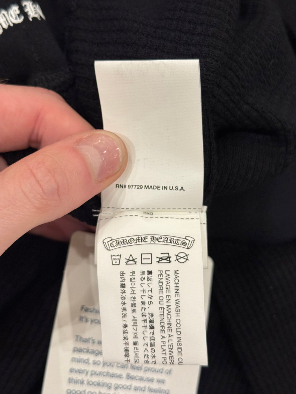 Chrome Hearts Matty Boy Nuclear Thermal Pants - Black