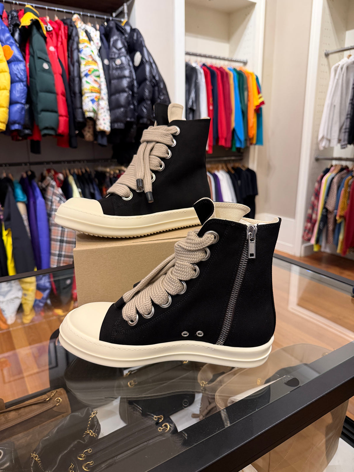 Rick Owens Jumbace Ramone High Tops
