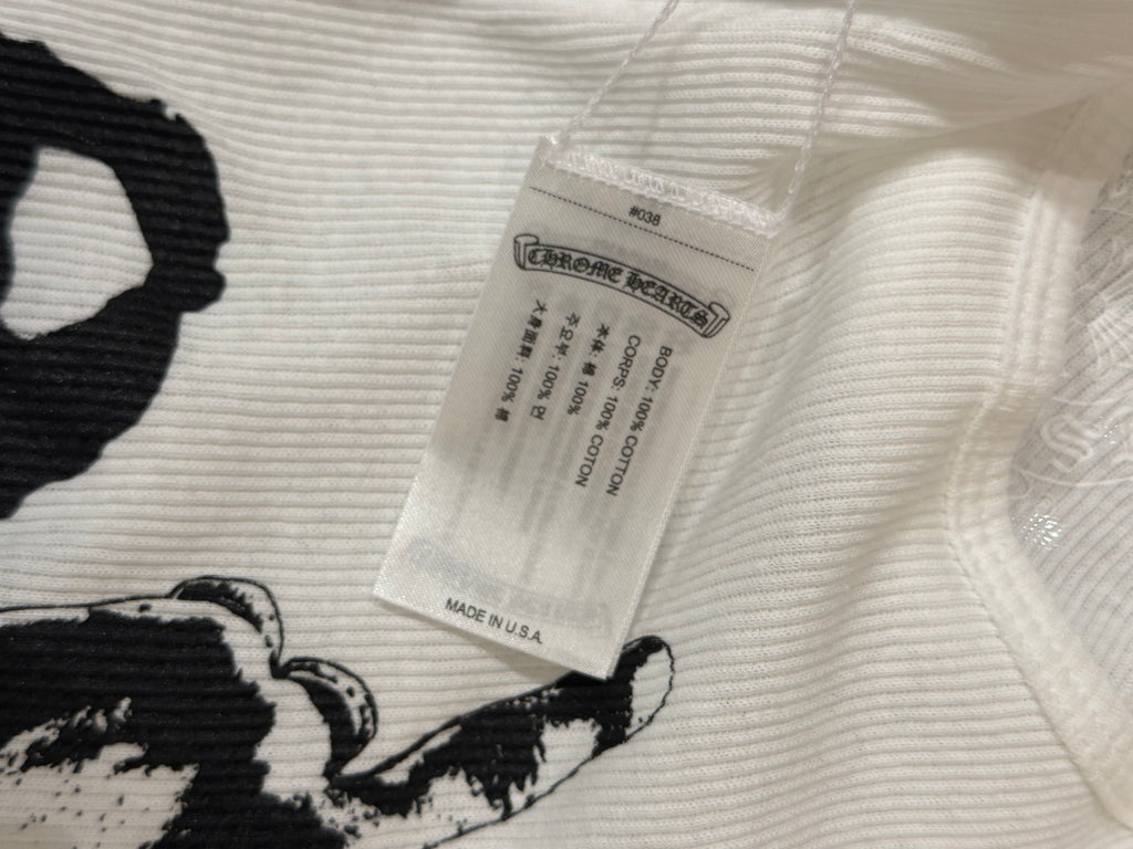 Chrome Hearts Richard Stark Middle Finger Tank Top