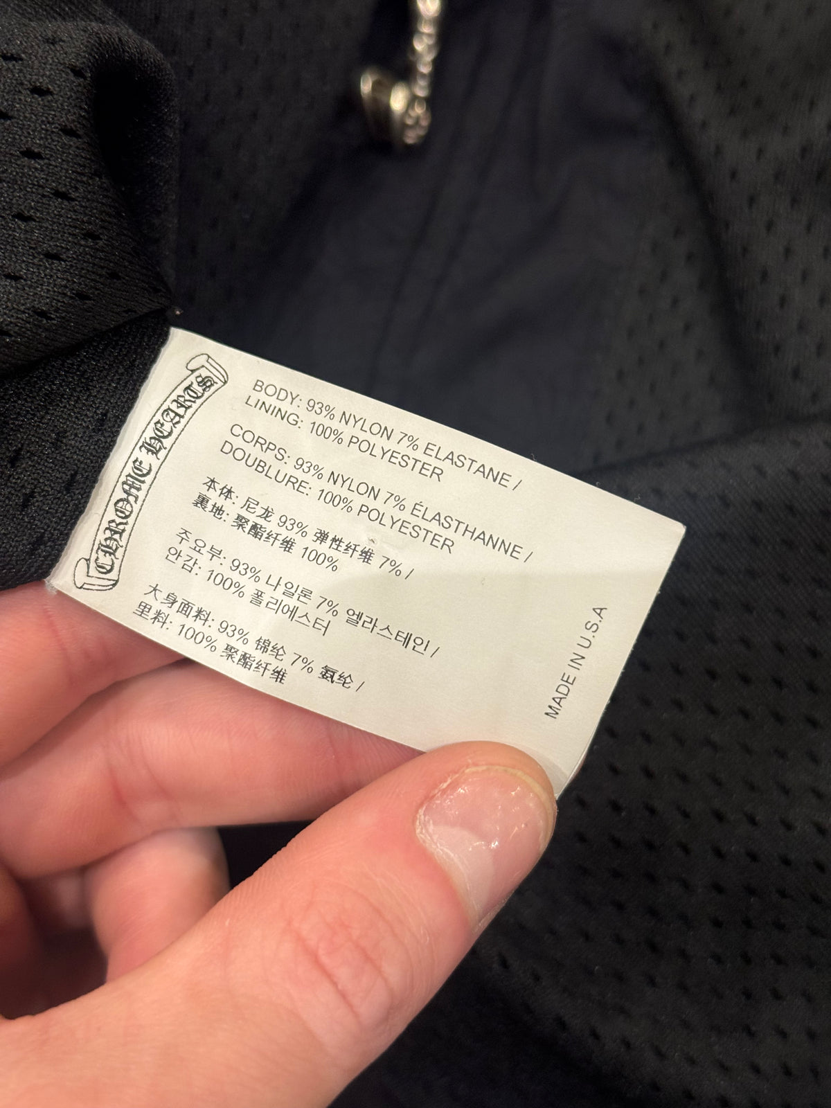 Chrome Hearts Riggins Coach Jacket - Tonal Monogram