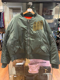 Who Decides War Antique
Bomber Jacket - Olive