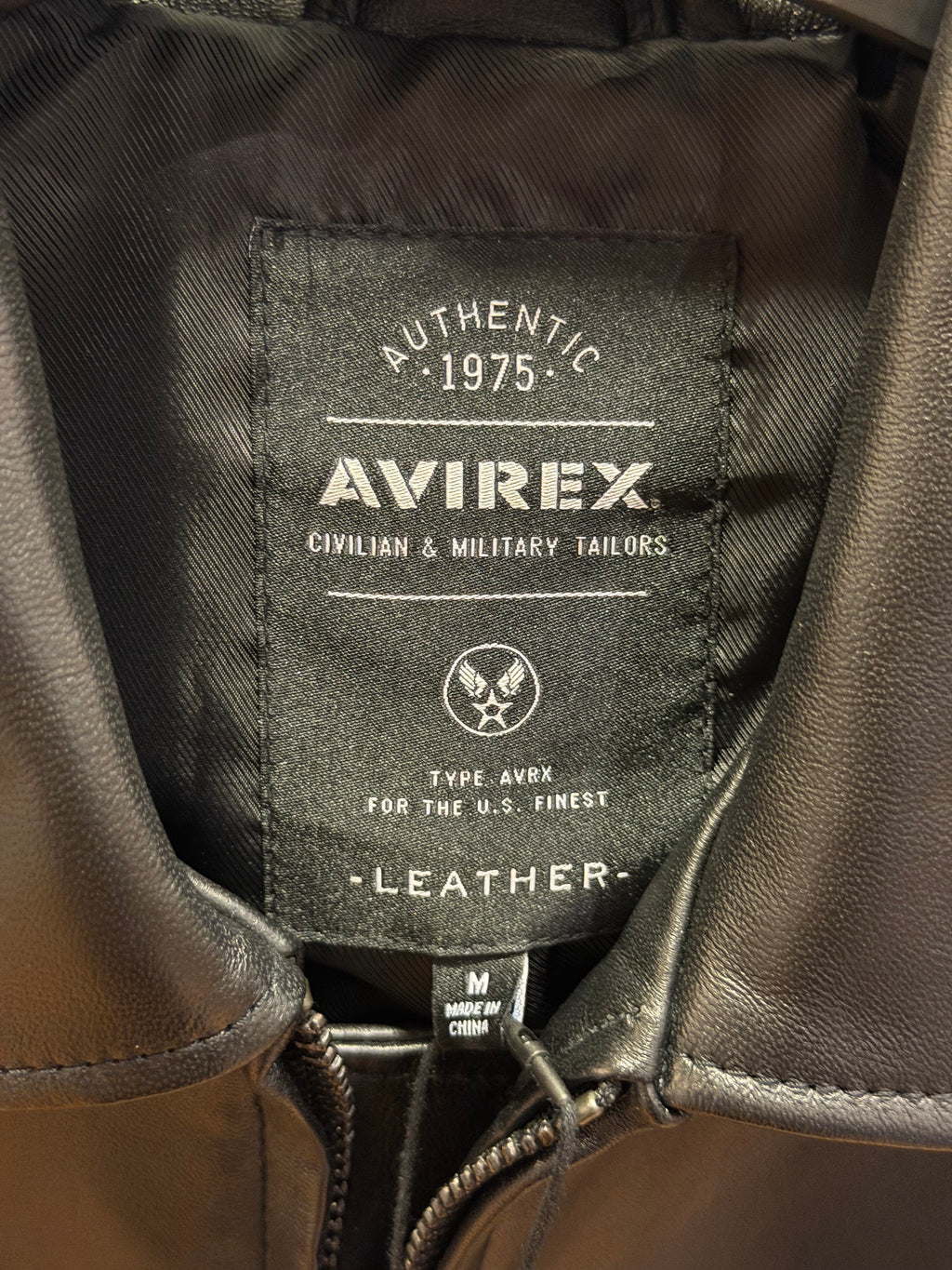 Avirex Icon Jacket - Triple Black
