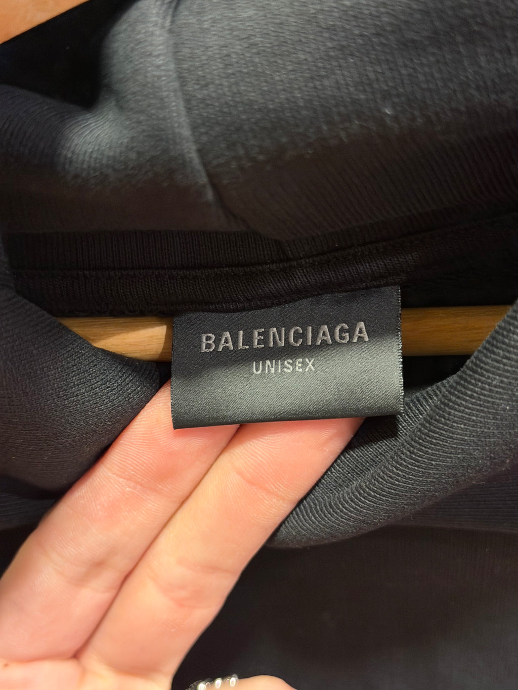 Balenciaga Paris Rhinestone Hoodie