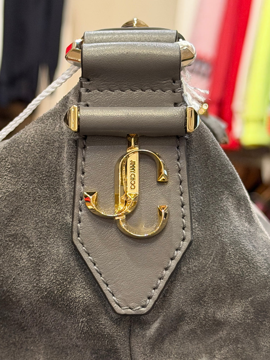 Jimmy Choo Ana Suede Hobo Bag
