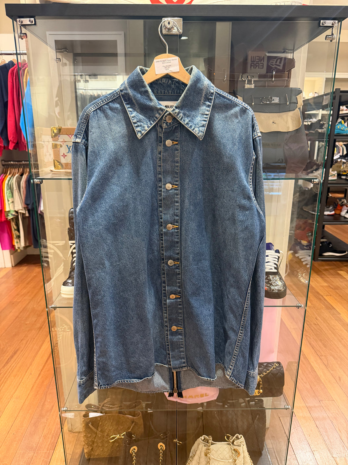 AMBUSH Back Zipper Denim
Shirt Jacket