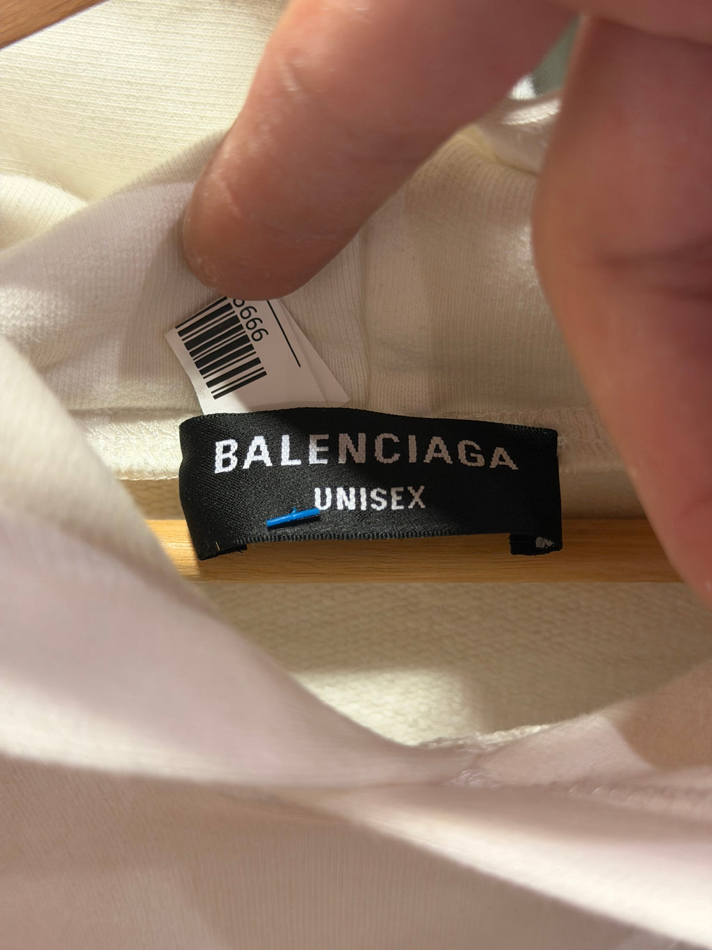 Balenciaga .PDF Hoodie - White