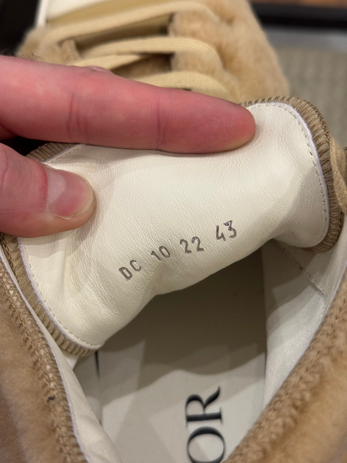 Dior x ERL B23 Hightop Sneakers