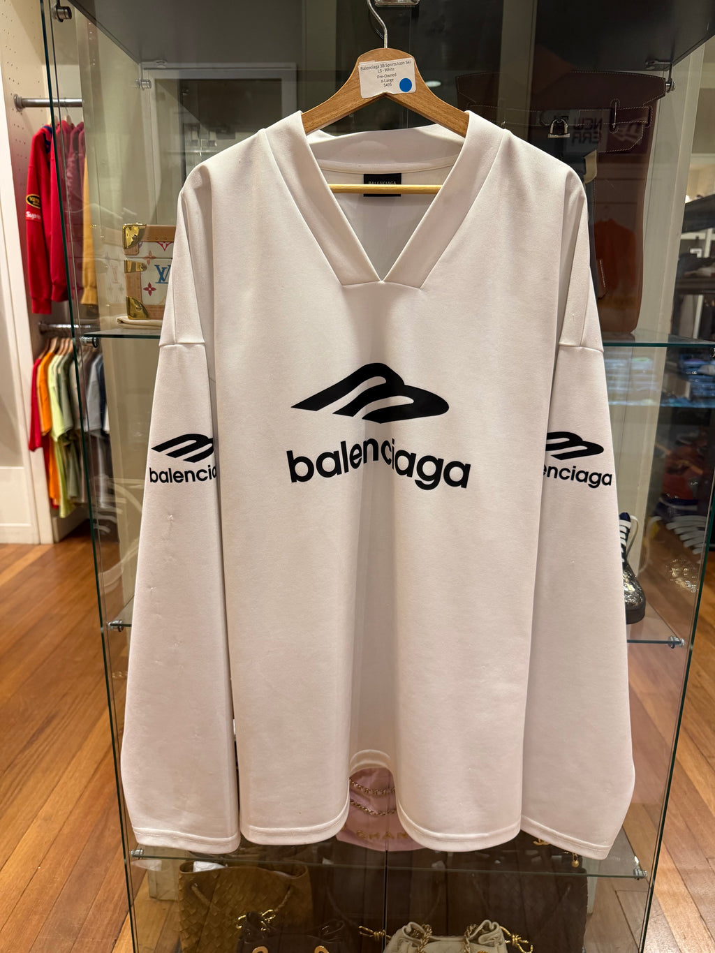 Balenciaga 3B Sports Icon Ski LS - White