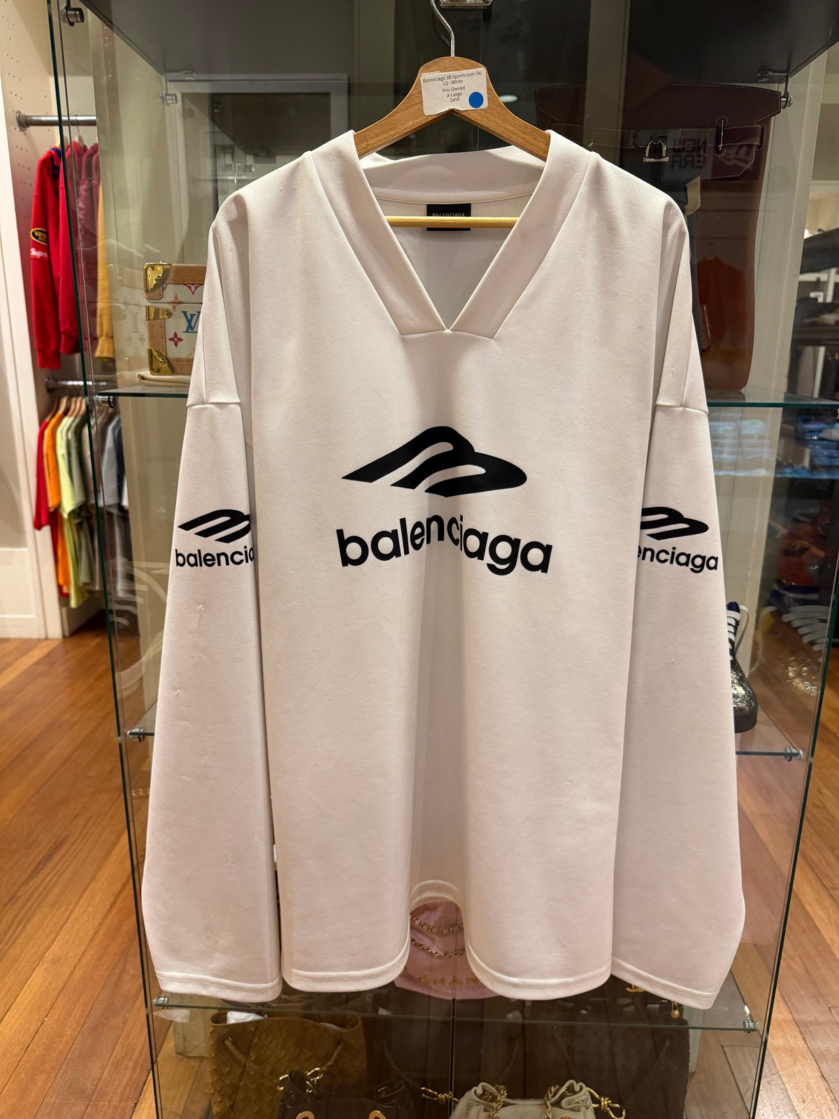 Balenciaga 3B Sports Icon Ski LS - White