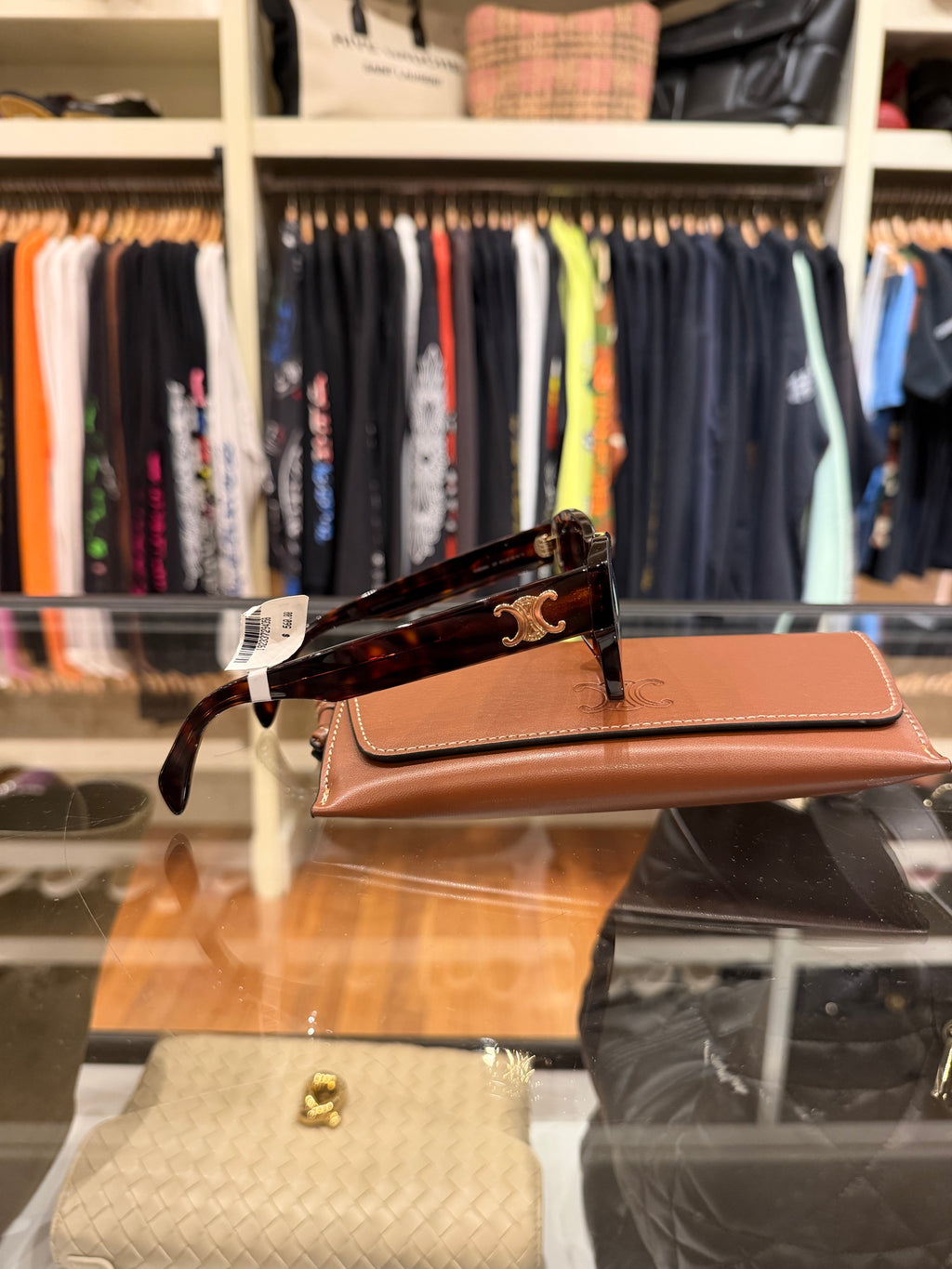 Celine Triomphe 55MM Square Sunglasses