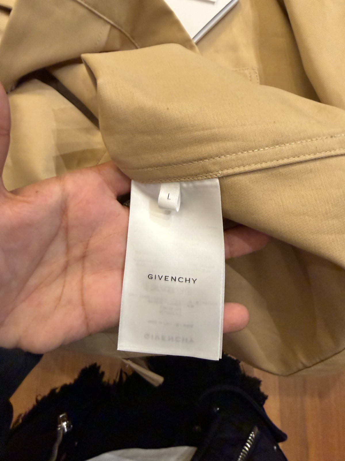 Givenchy Short Sleeve Button
Down - Tan