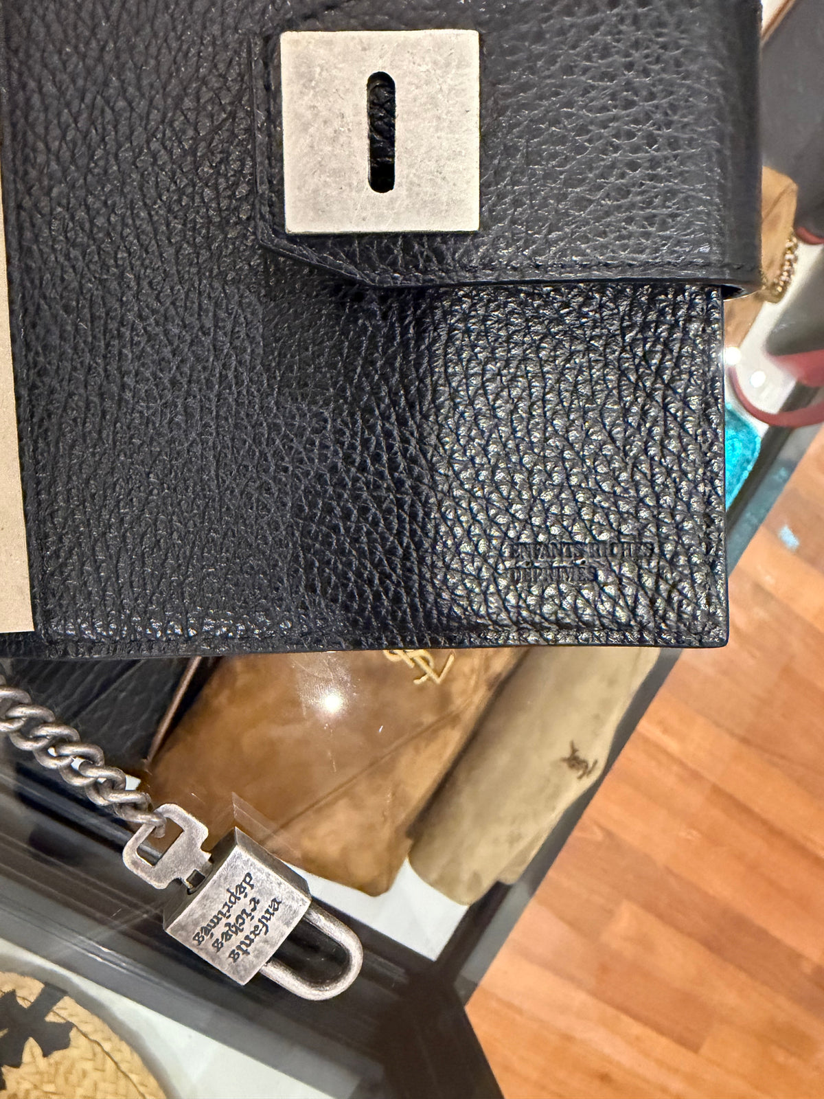 Enfants Riches Déprimés Only One Padlock Agenda Wallet - Black