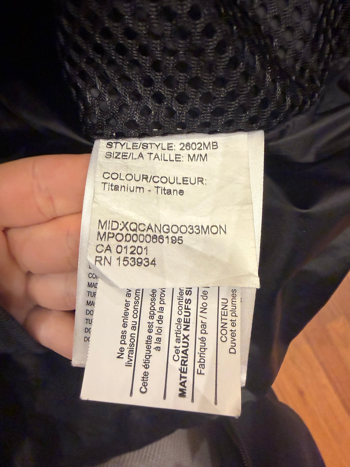 Canada Goose Down Puffer Jacket