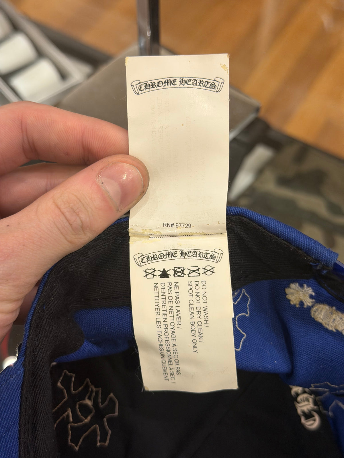 Chrome Hearts CH Multi Cross Hat - Blue