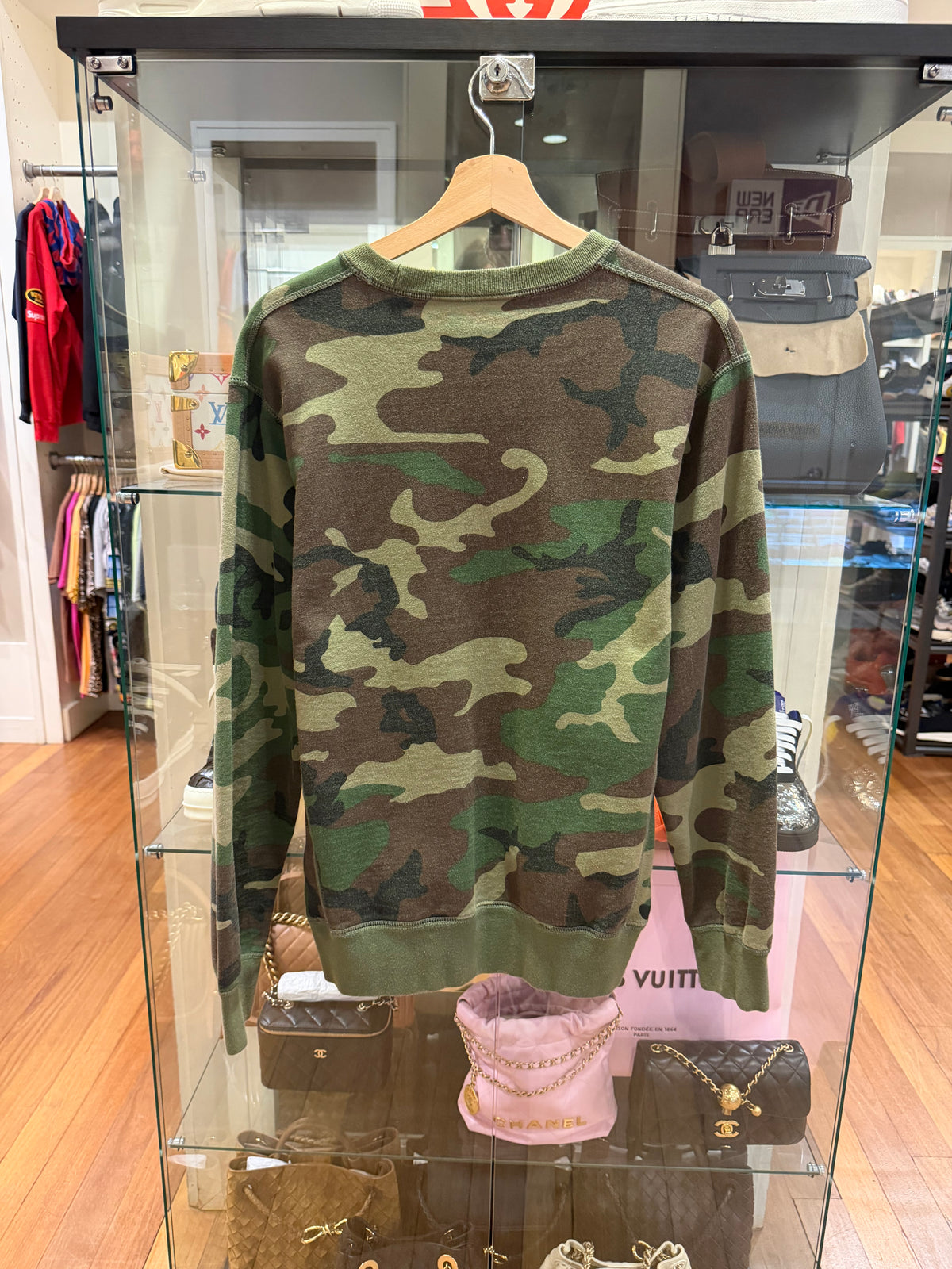 Supreme Camo Box Logo Crewneck