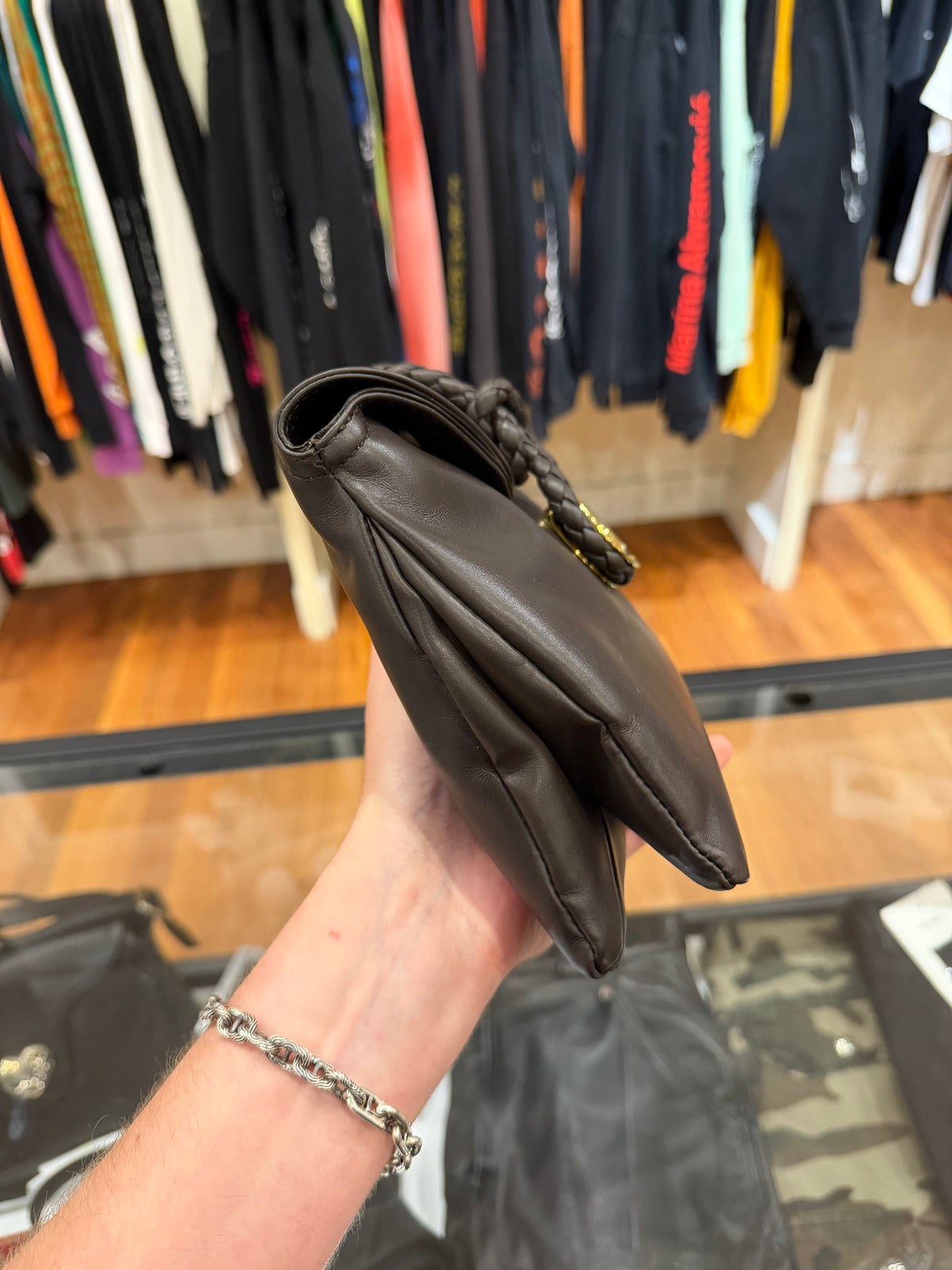 Bottega Veneta Liberta Small Fondant Brown