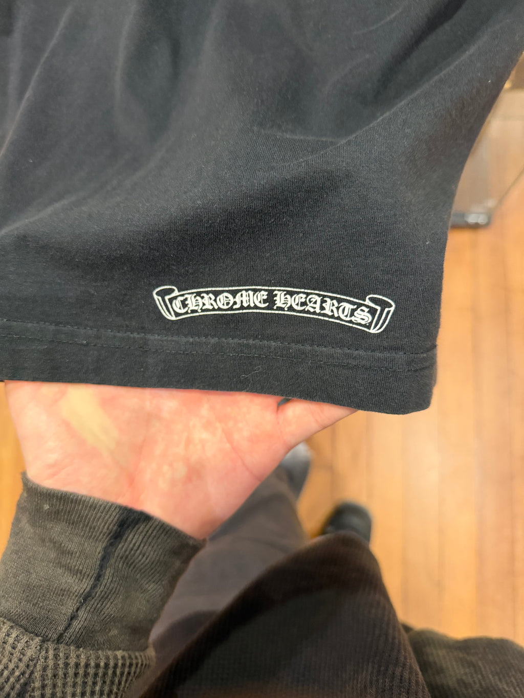 Chrome Hearts Text Logo
Print Tee