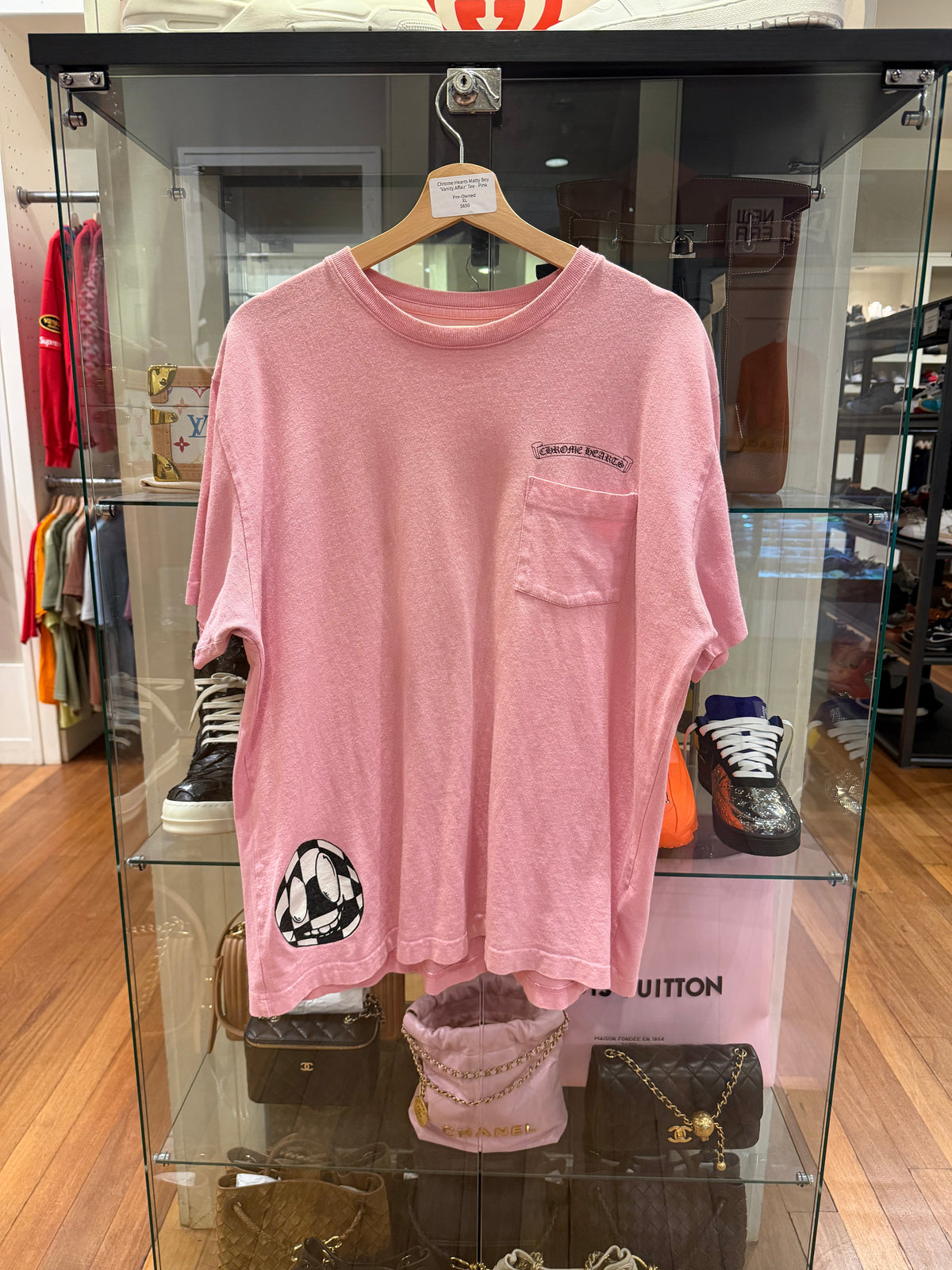 Chrome Hearts Matty Boy
'Vanity Affair' Tee - Pink