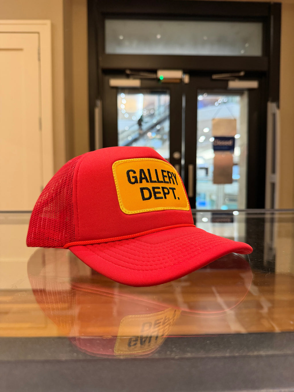 Gallery Dept. Trucker Hat - Red/Yellow