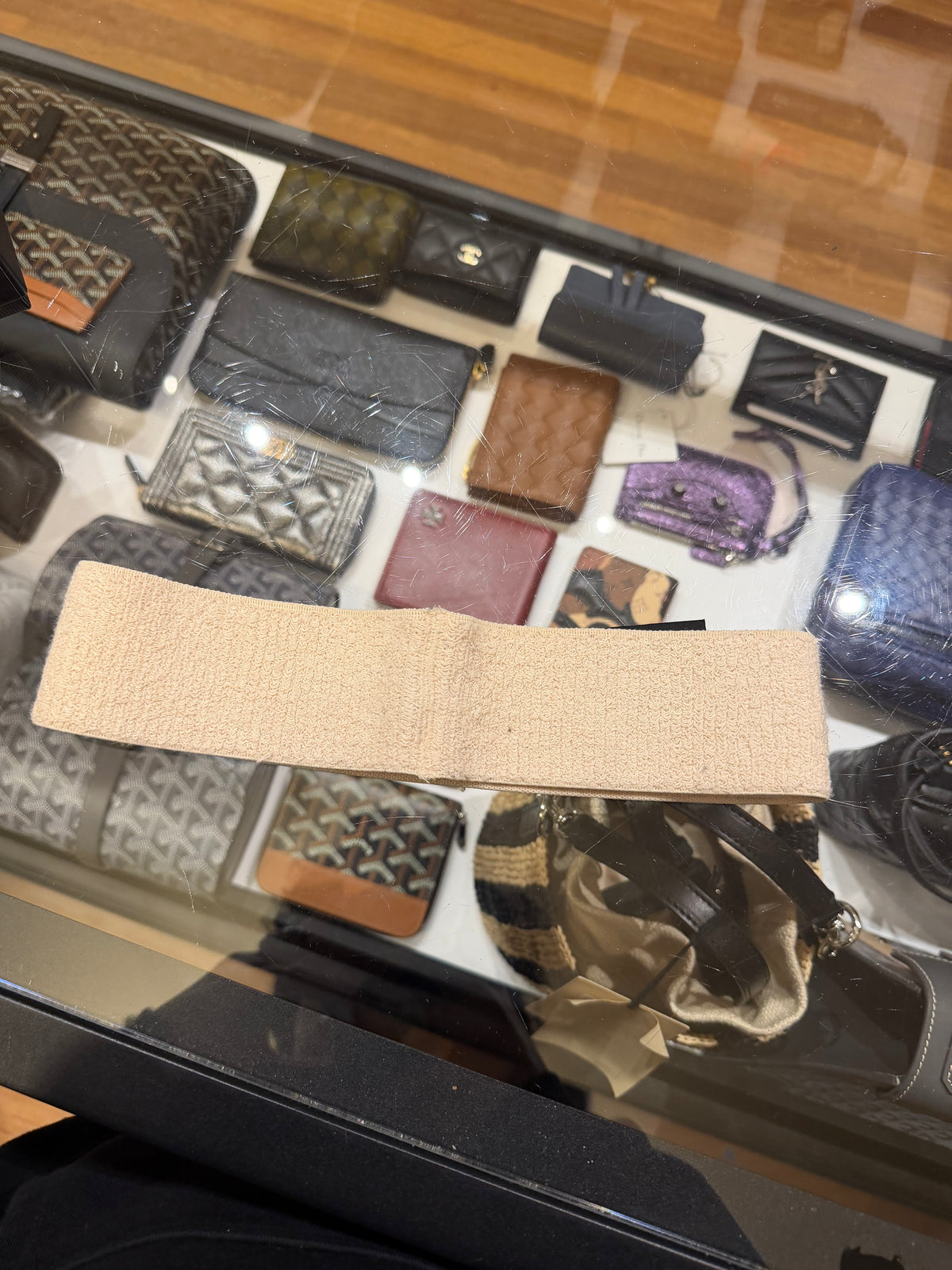 Gucci Headband - Beige & Black
