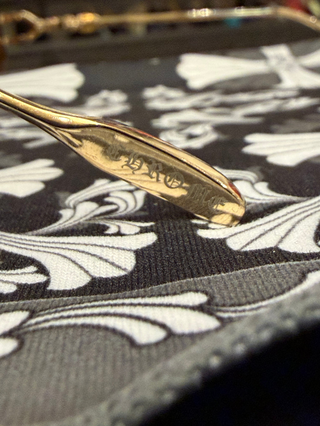 Chrome Hearts Lordie Frames - Gold W Brown Tint