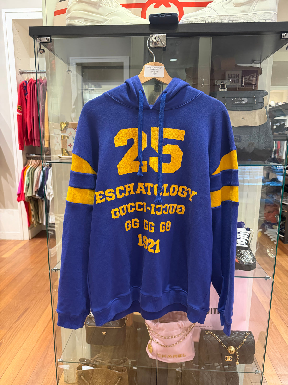 Gucci ‘25 Eschatology’ Hoodie - Blue