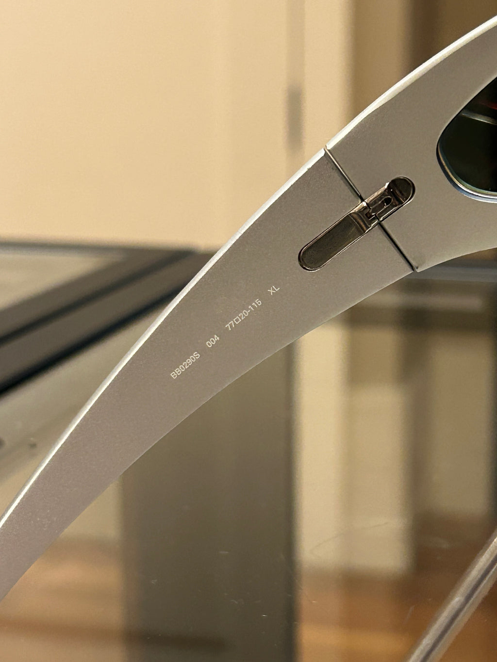 Balenciaga Reverse Xpander Wrap Sunglasses