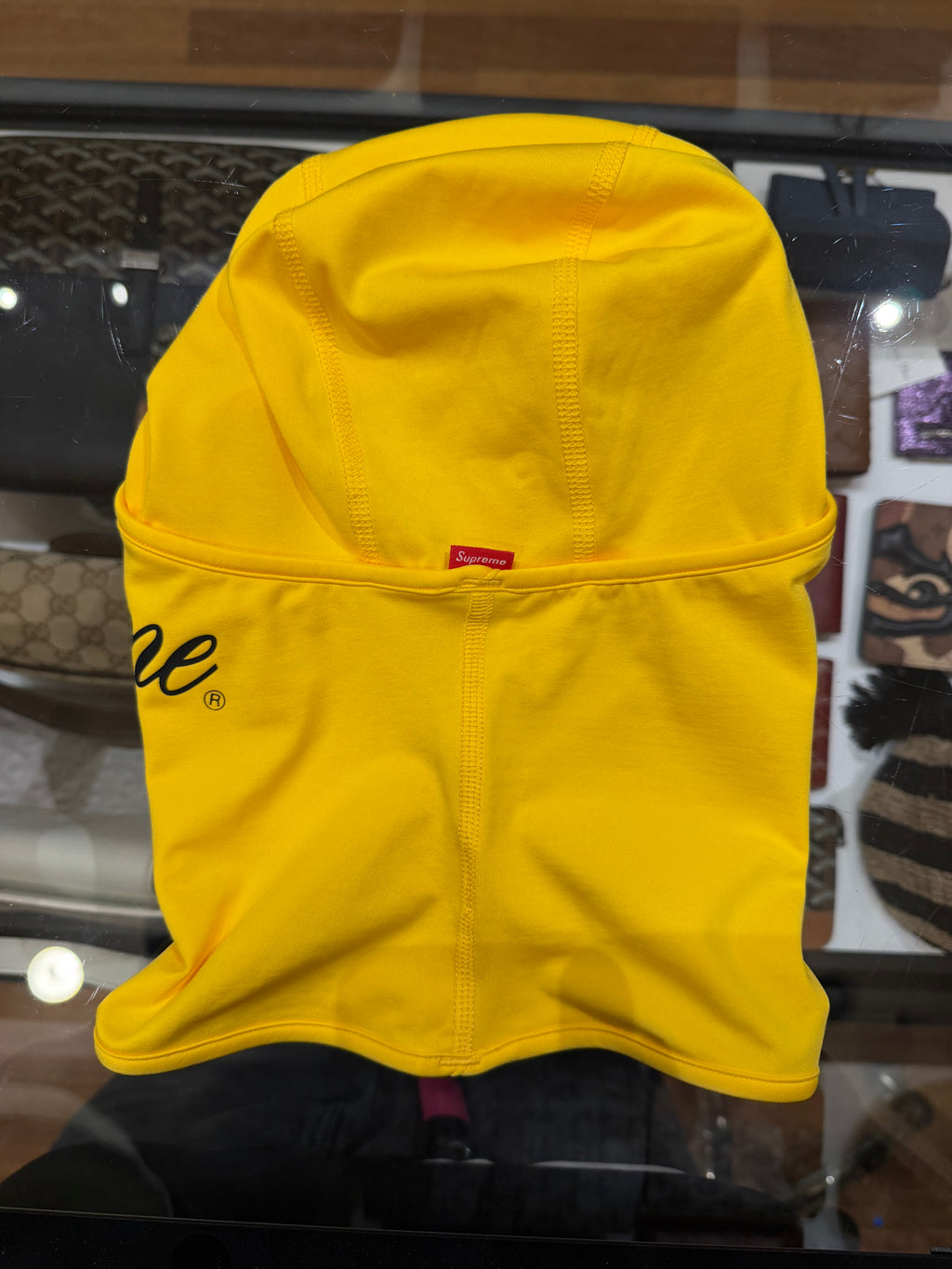 Supreme Lightweight Script Balaclava - Yellow