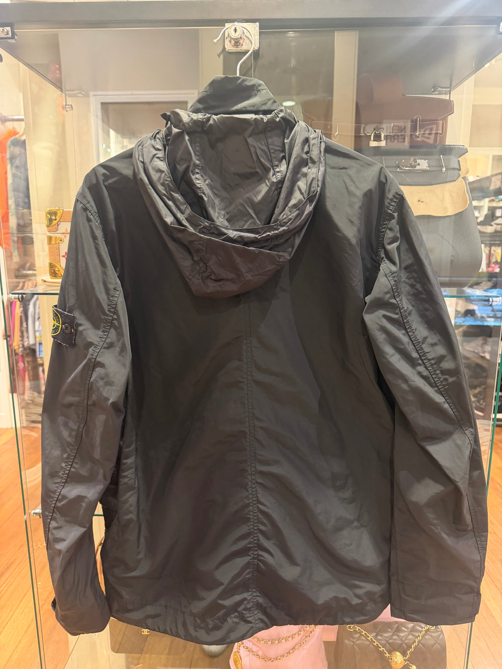Stone Island Hooded Nylon Parka Jacket