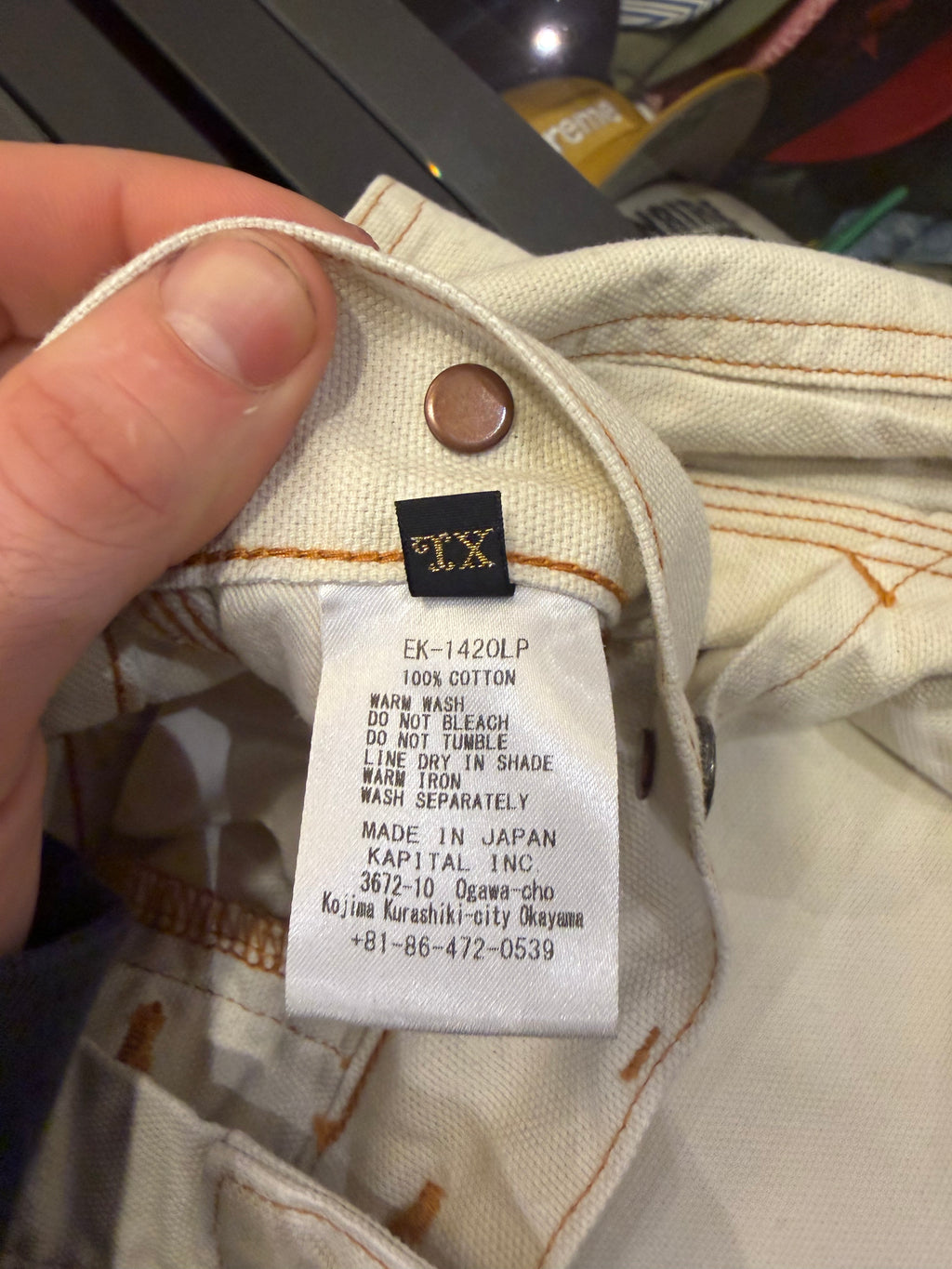 Kapital Canvas Carpenter Lumber Pants