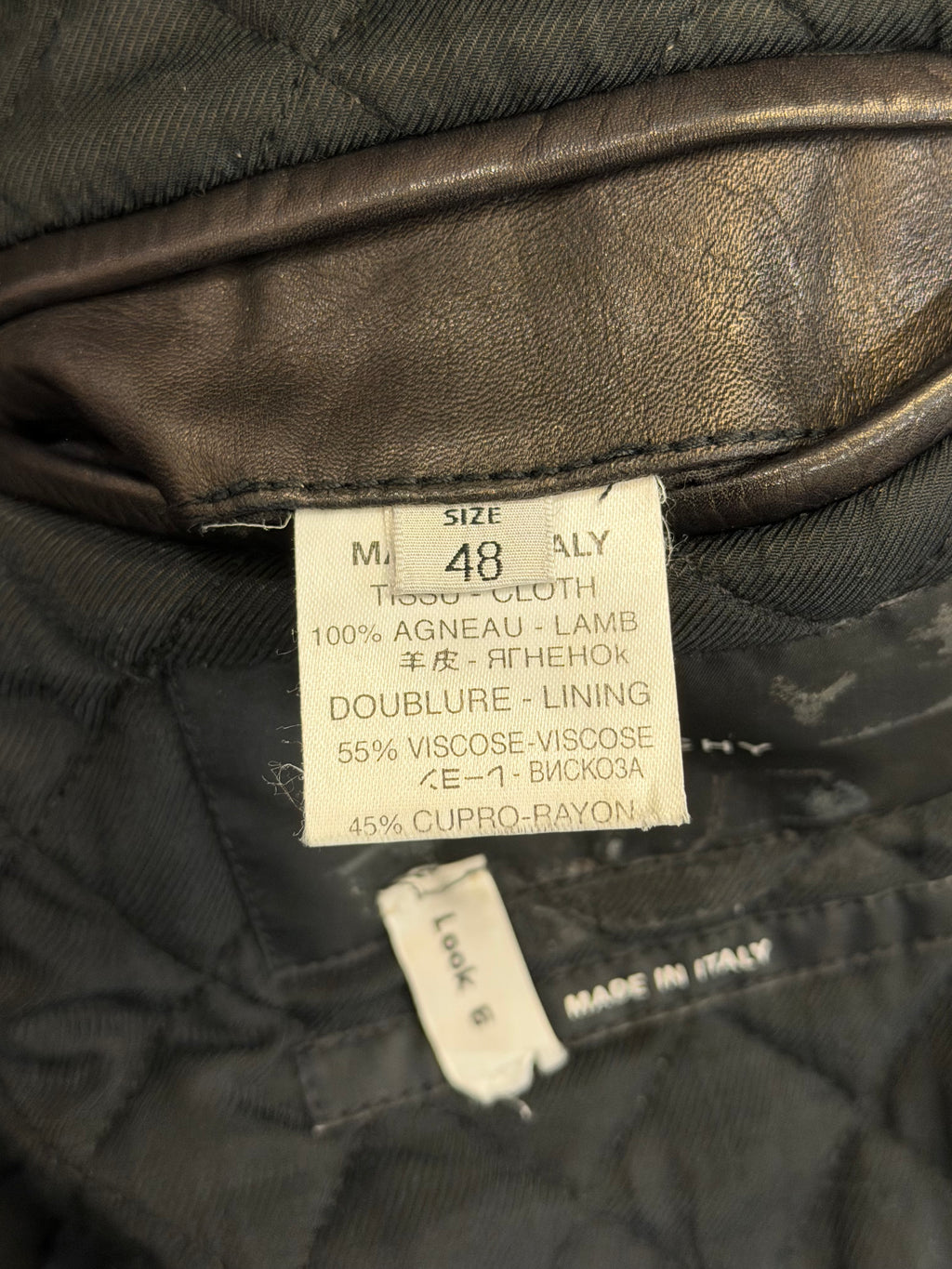 Givenchy Leather Jacket