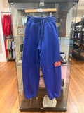 Greedy Unit Flame Graffiti Embroidered Sweatpants