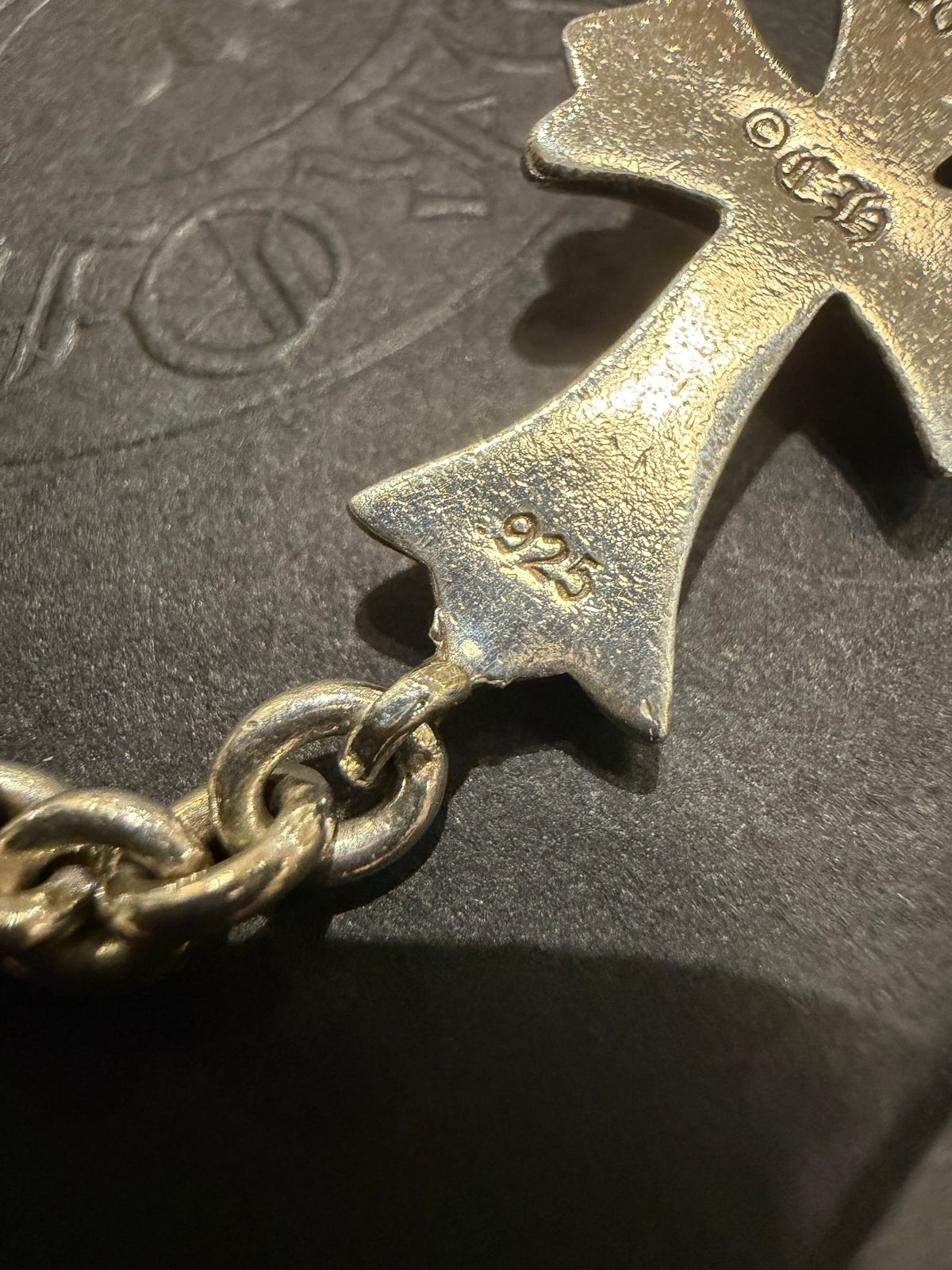 Chrome Hearts ‘NE Cross’ Bracelet - Silver