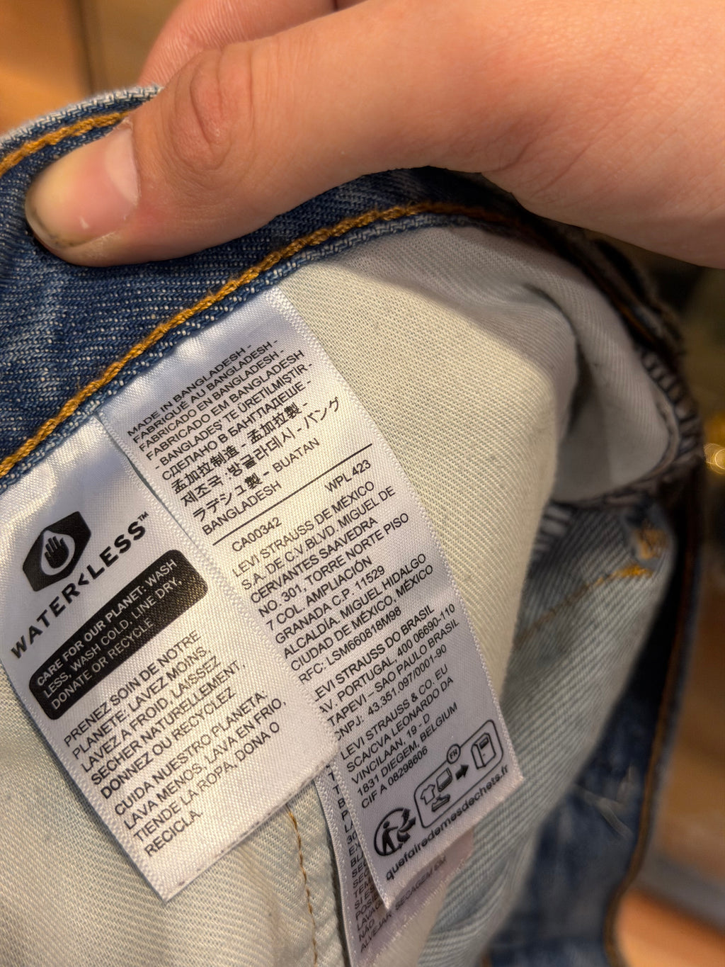 YVX Deconstructed Patchwork Jeans