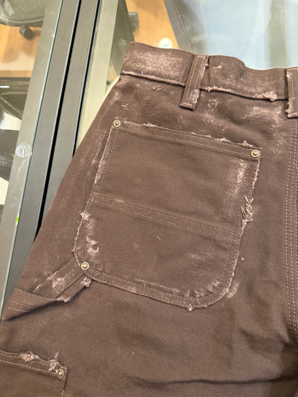 Carhartt Distressed Double Knee Carpenters - Washed