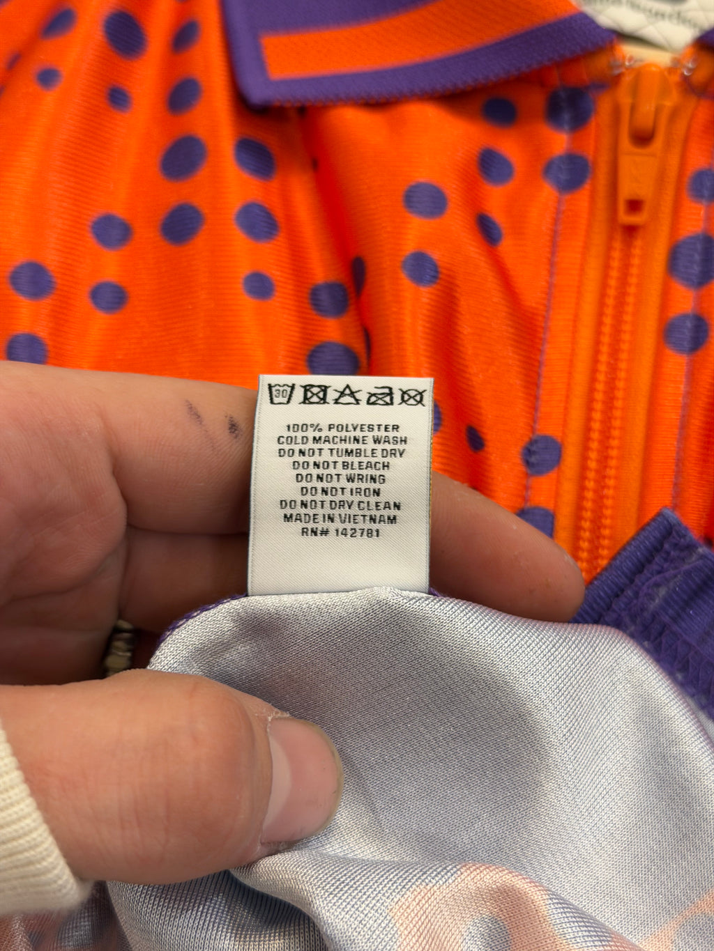 Aime Leon Dore x New Balance Sport Zip Polo - Purple/Orange