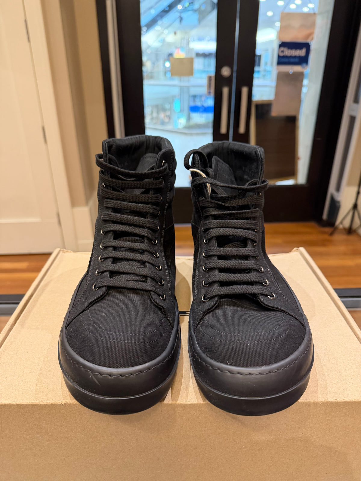 Rick Owens DRKSHDW Vintage High - Triple Black