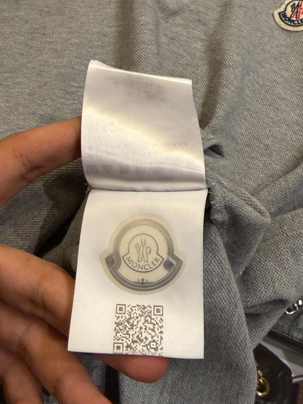 Moncler Polo Shirt - Grey