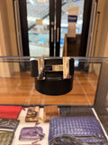 Hermes Buckle & Louis Vuitton Strap Leather Belt