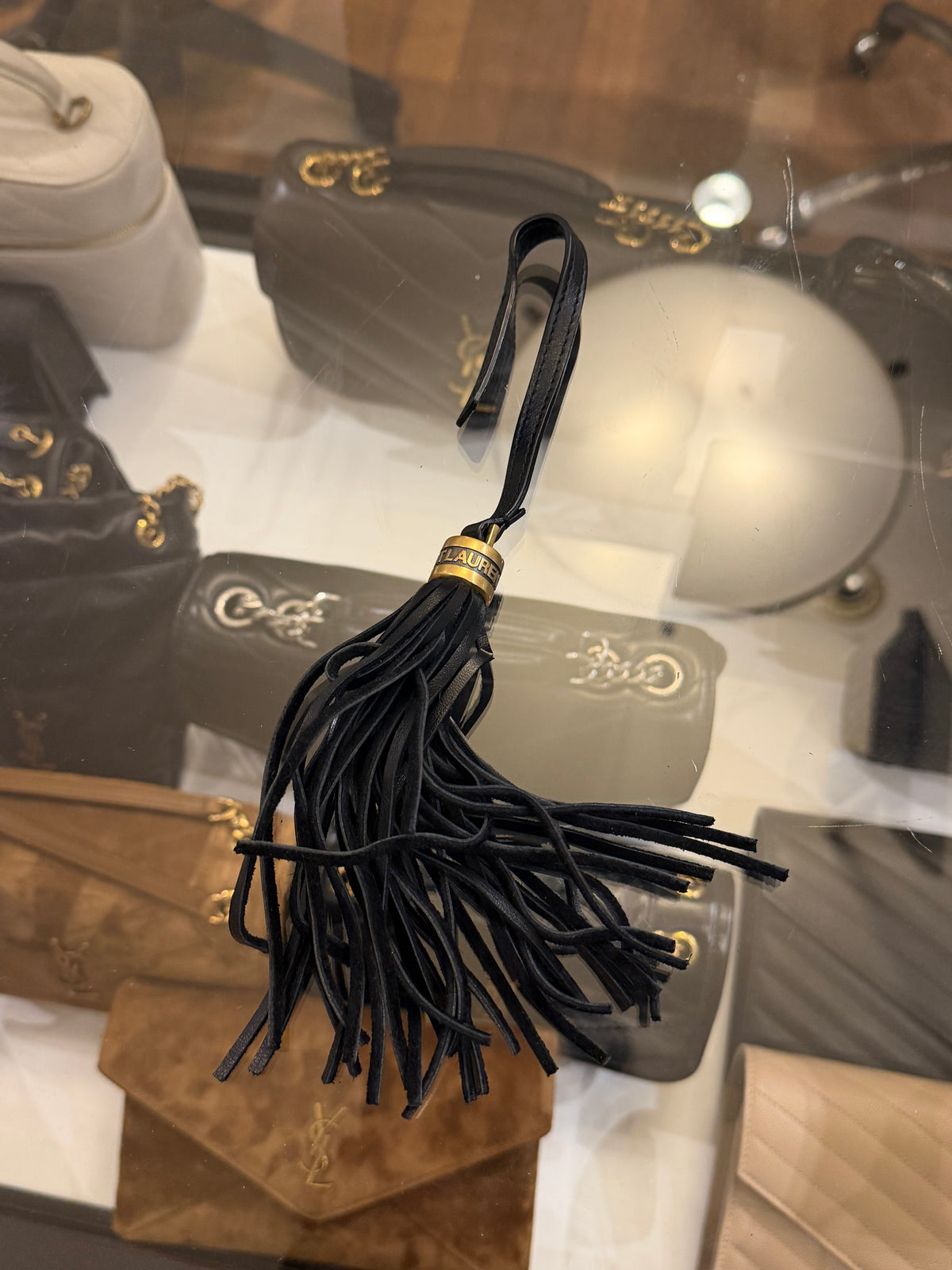 Saint Laurent Leather Bag Charm