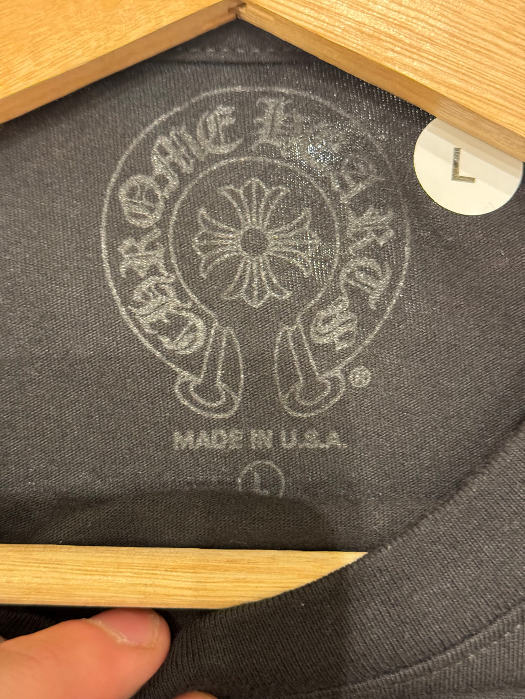 Chrome Hearts Horseshoe Pocket Tee - Neon