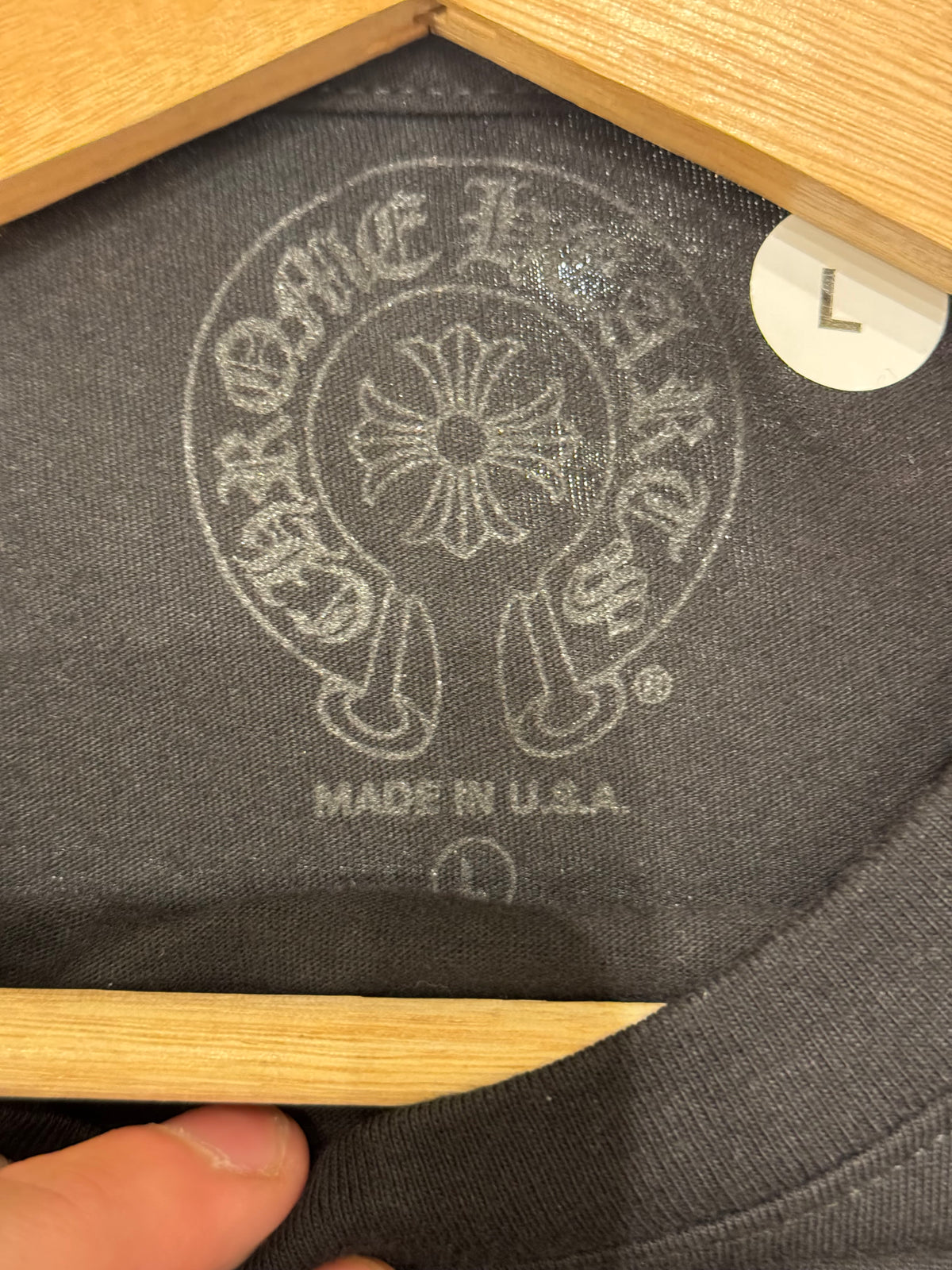 Chrome Hearts Horseshoe Pocket Tee - Neon
