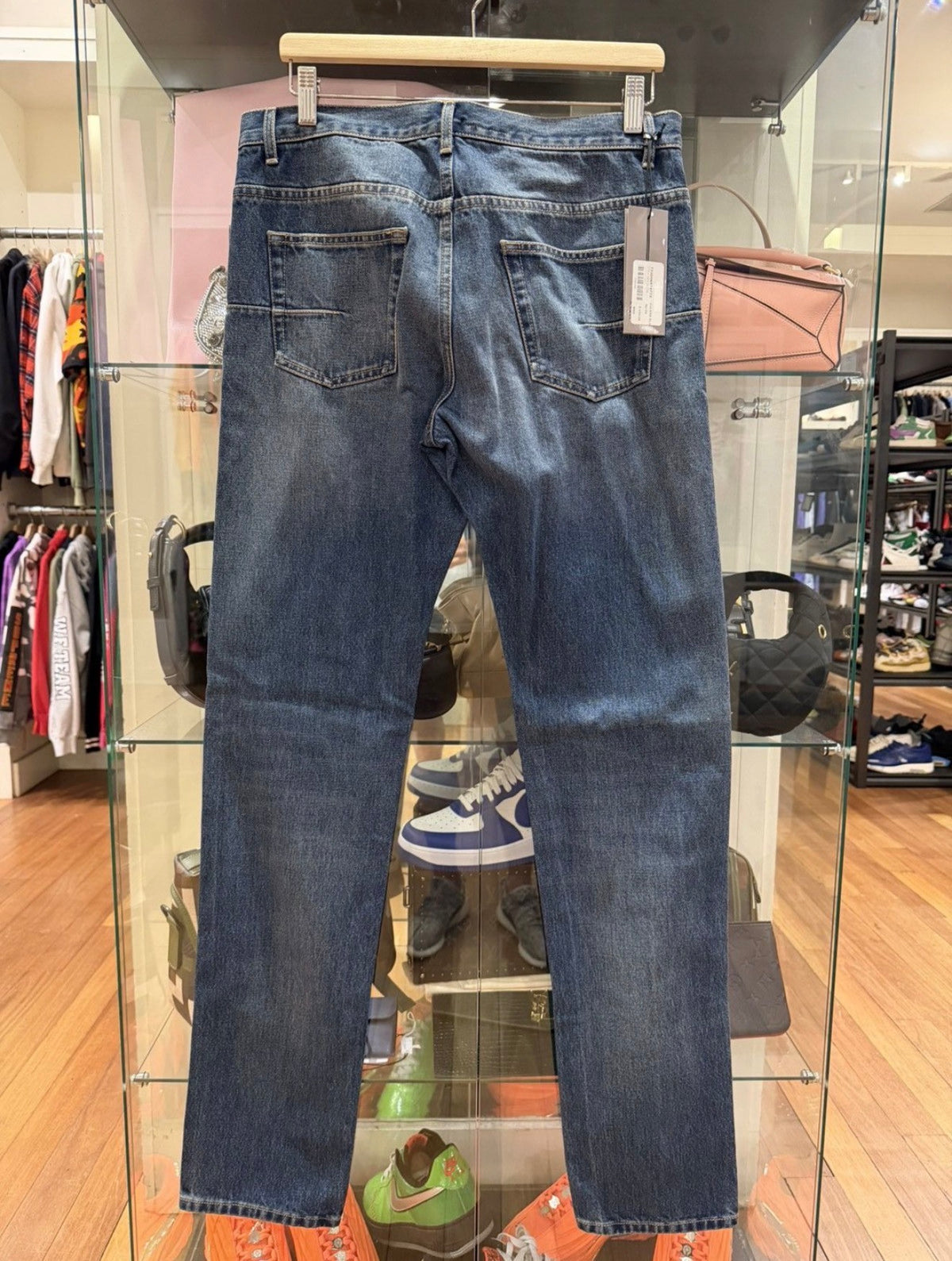 Dior Bee Detail Slim Denim Jeans