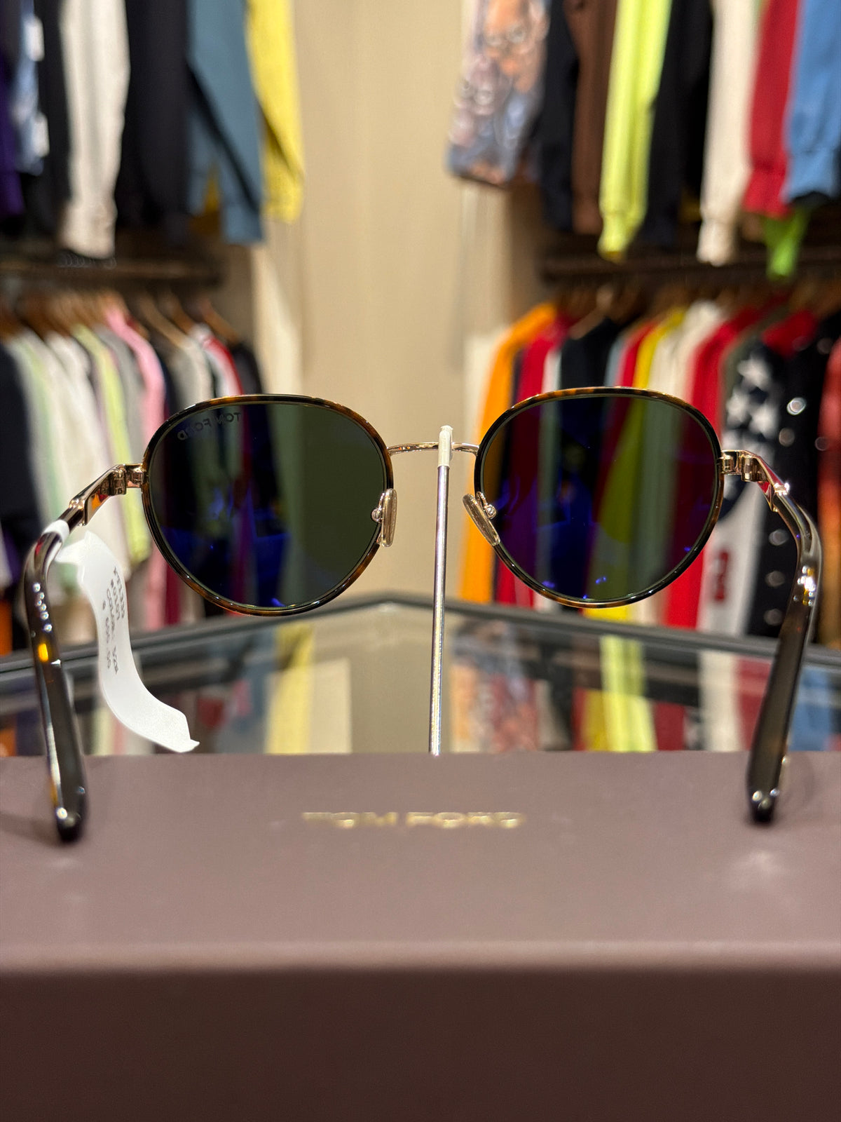 Tom Ford Jet 51MM Round Sunglasses